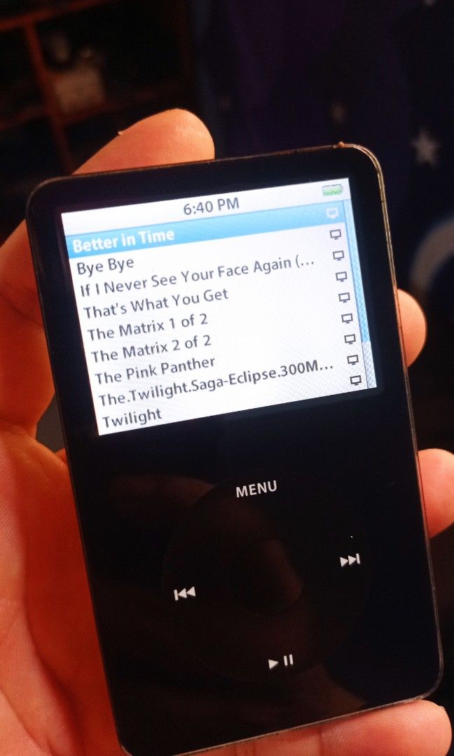 Ipod classic 30gb 5th gen on Carousell