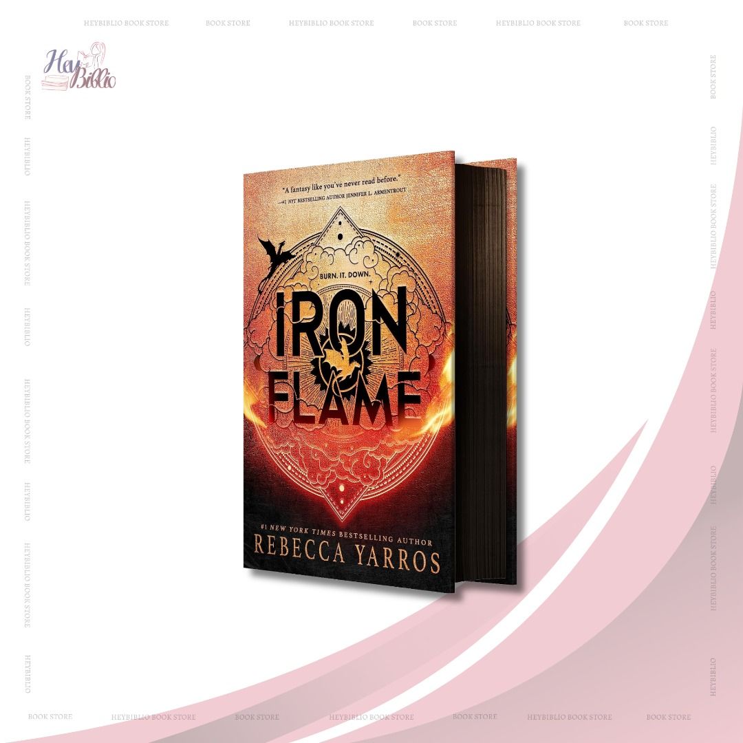 Iron Flame (The Empyrean 2) by Rebecca Yarros regular US hardcover