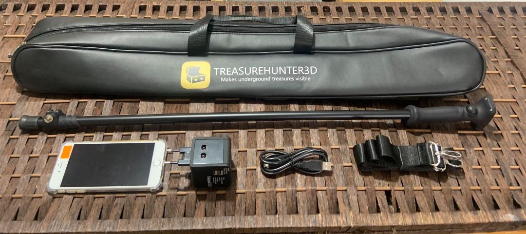 ITRESURE HUNTER 3D IMAGING SCANNER DETECTOR WITH FREE IPHONE AND ...