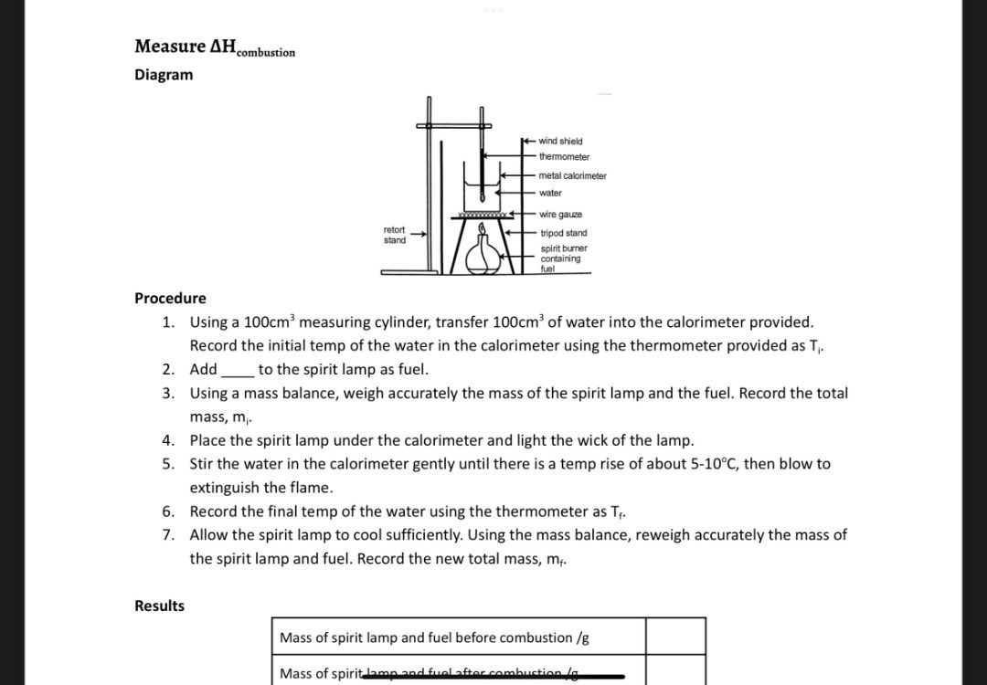 JC Chemistry Practical Ultimate Cheatsheet NOTES, Hobbies & Toys, Books ...