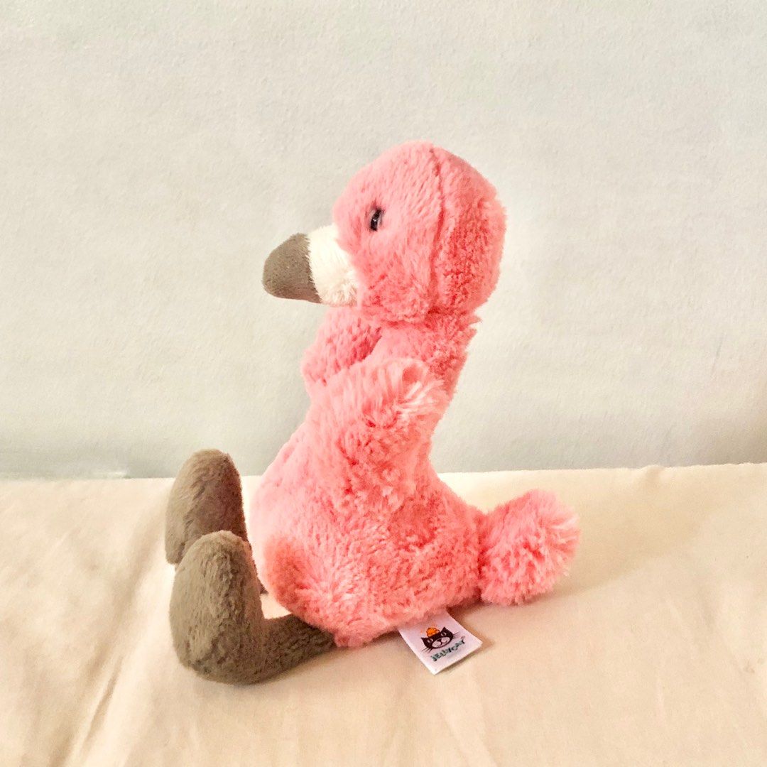 Jellycat bashful flamingo 8 Hobbies Toys Toys Games on