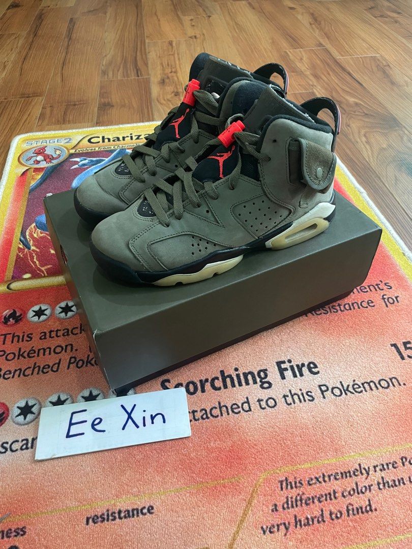 Jordan 6 travis scott gs on sale
