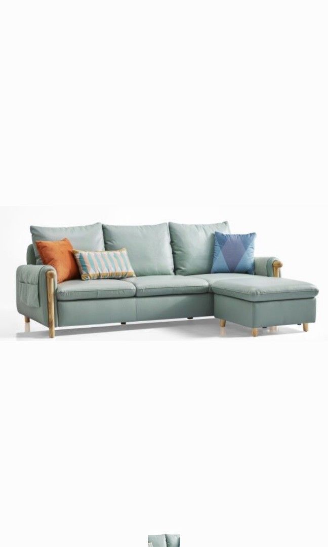 Joules 3 Seater Sofa with Ottoman, Furniture & Home Living, Furniture