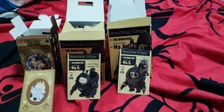 Labubu  and skullpanda blind box