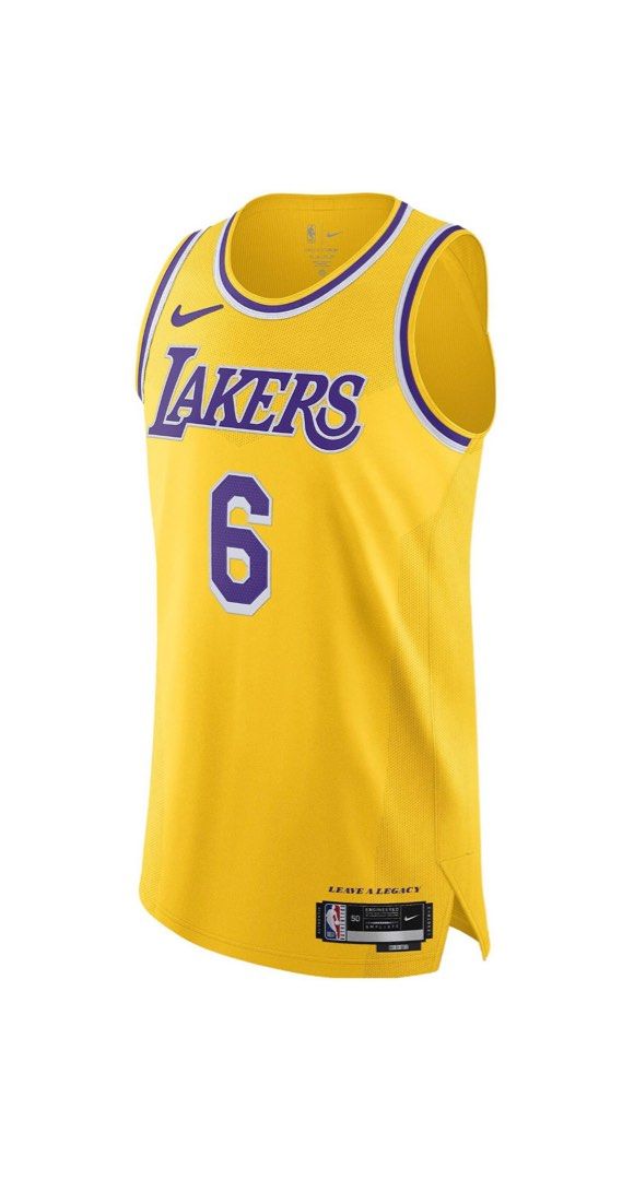 Nike Lebron James Lakers Icon Edition Nba Authentic Jersey in