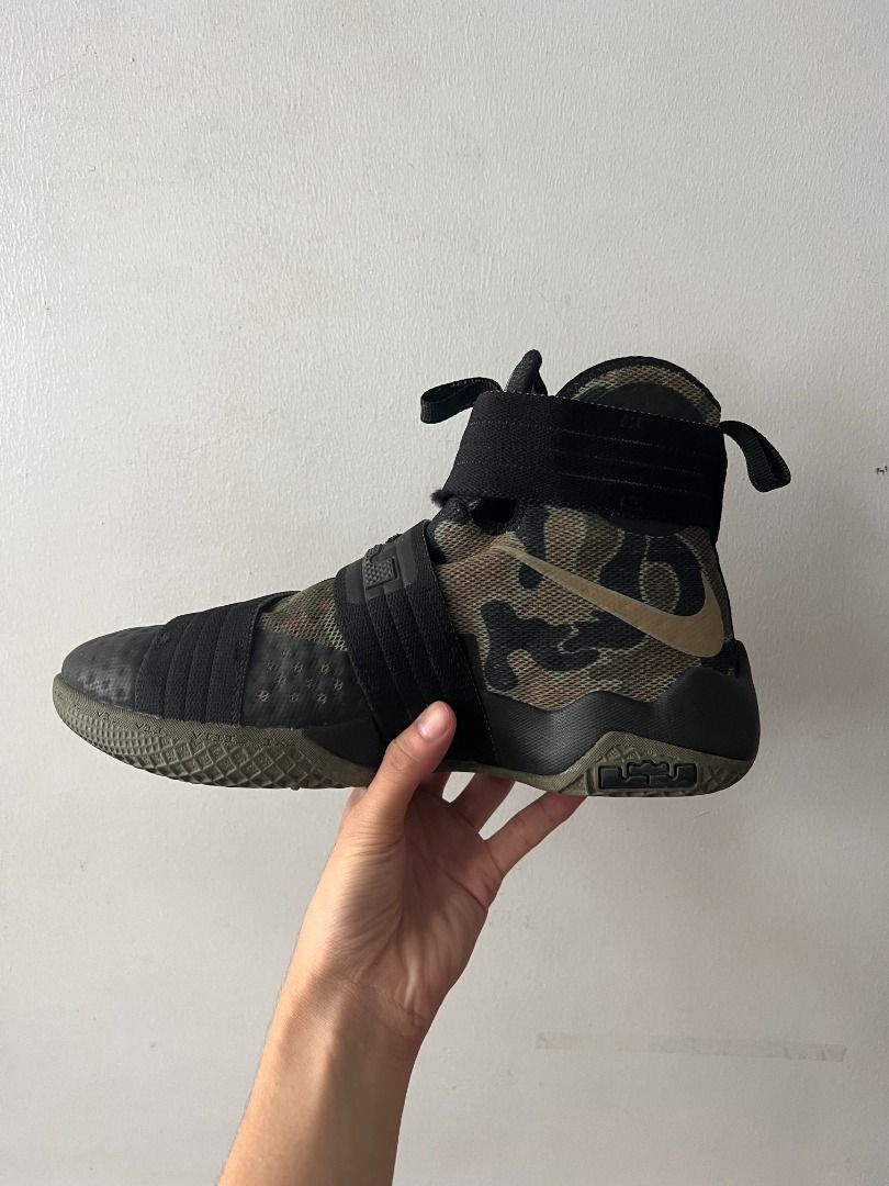 Lebron Soldier 10 Camo Men s Fashion Footwear Sneakers on Carousell