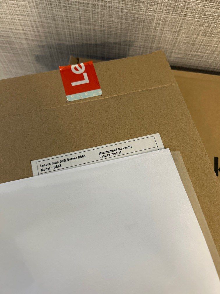LENOVO Slim DVD burner DB65, Computers & Tech, Parts & Accessories ...