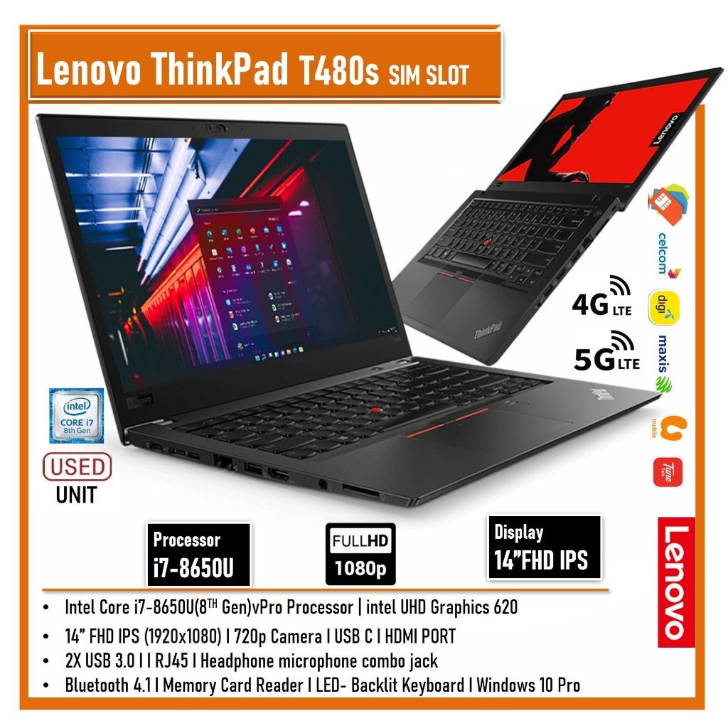 ThinkPad T490 Core i7 24GB SSD1TB WQHD液晶