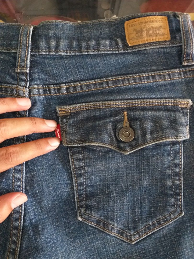 Tapered cheap bootcut jeans
