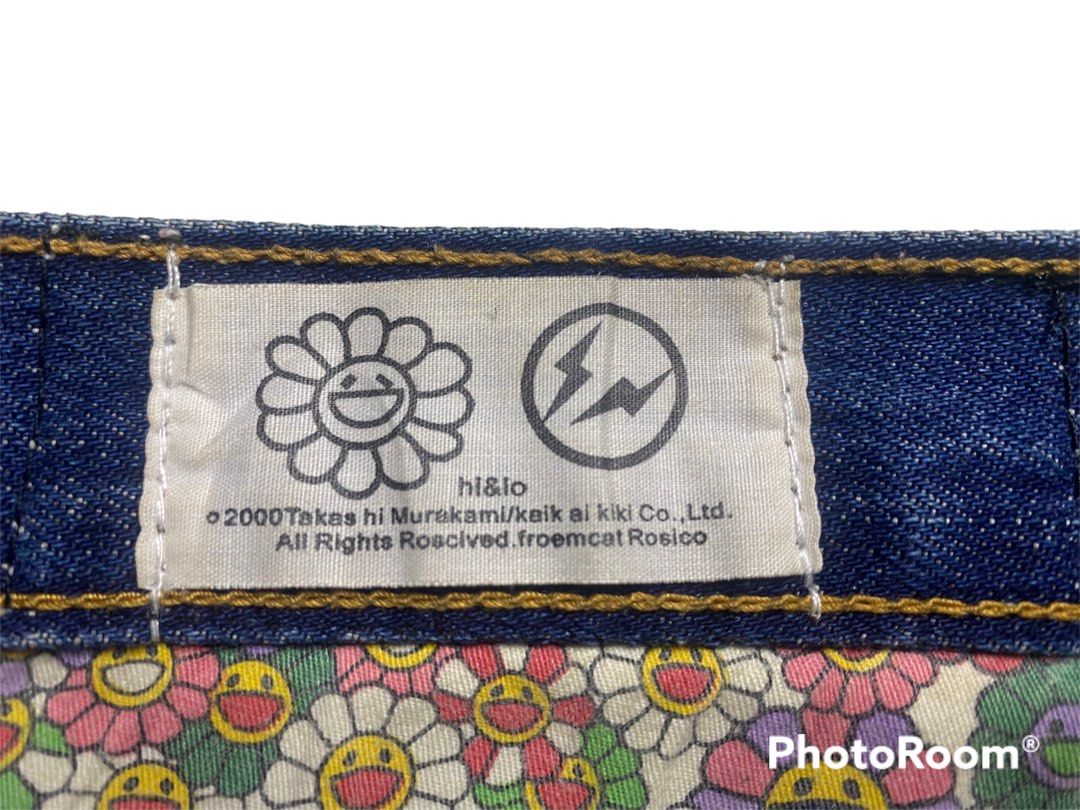 Levi's Levis Fenom x Fragment x Murakami Flower Selvedge Jeans