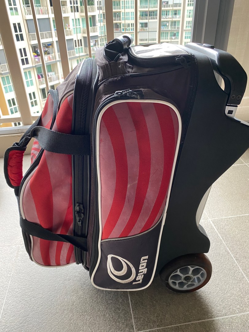 Leylon 2 Ball Bowling Bag, Sports Equipment, Sports & Games, Billiards