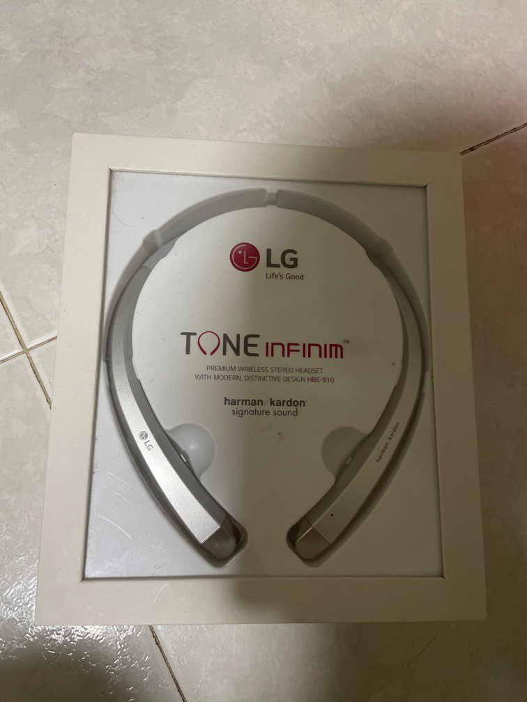 LG HBS910 Silver Wireless Headset, Audio, Headphones & Headsets on