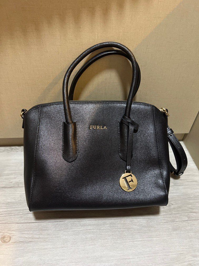 Furla tessa saffiano satchel bag online