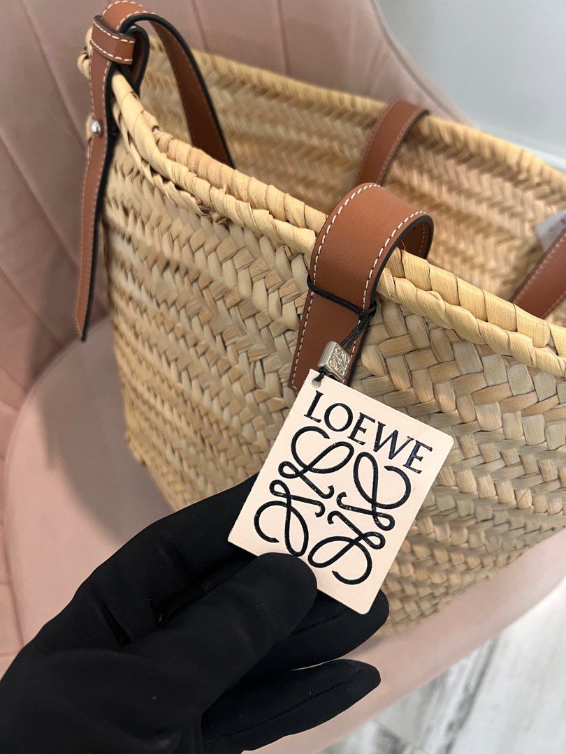 Loewe straw bag dupes, Women's Fashion, Bags & Wallets, Beach Bags on