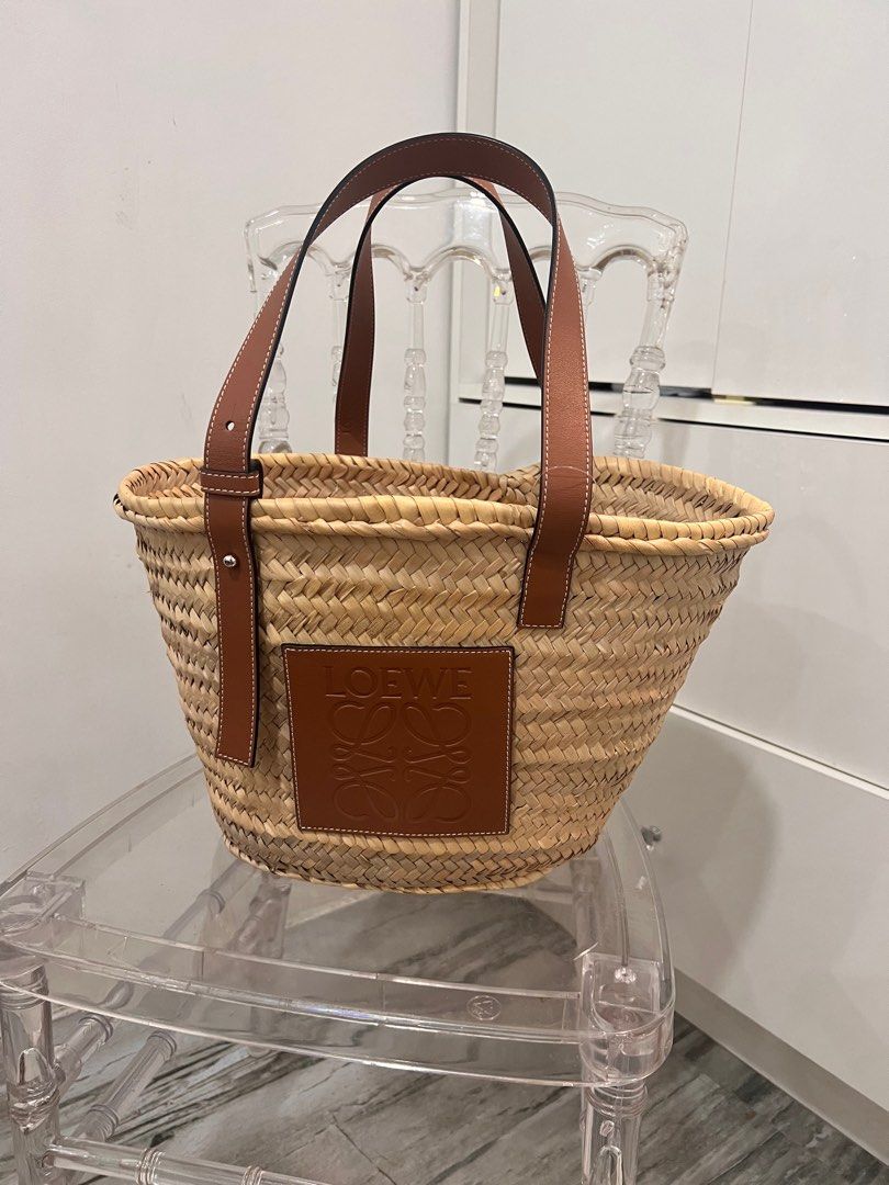 Loewe straw bag dupes, Women's Fashion, Bags & Wallets, Beach Bags on ...