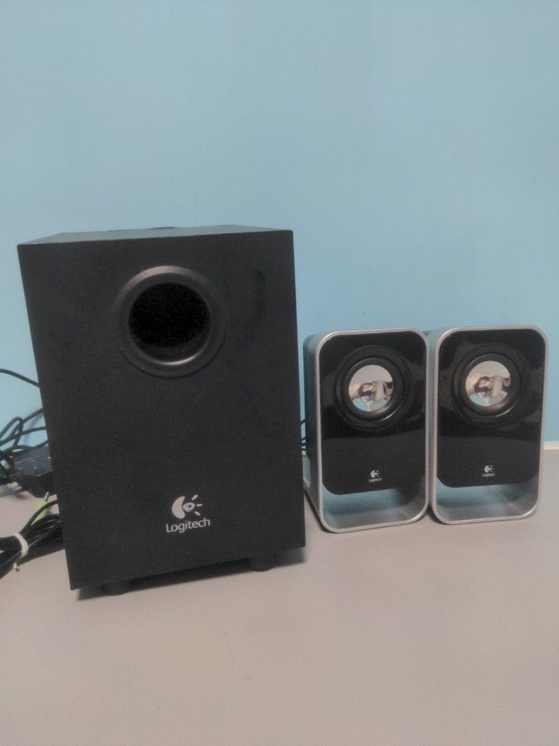 Logitech Z200 speaker, 音響器材, Soundbar、揚聲器、藍牙喇叭、耳擴- Carousell