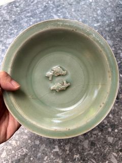 Longquan twin fish dish