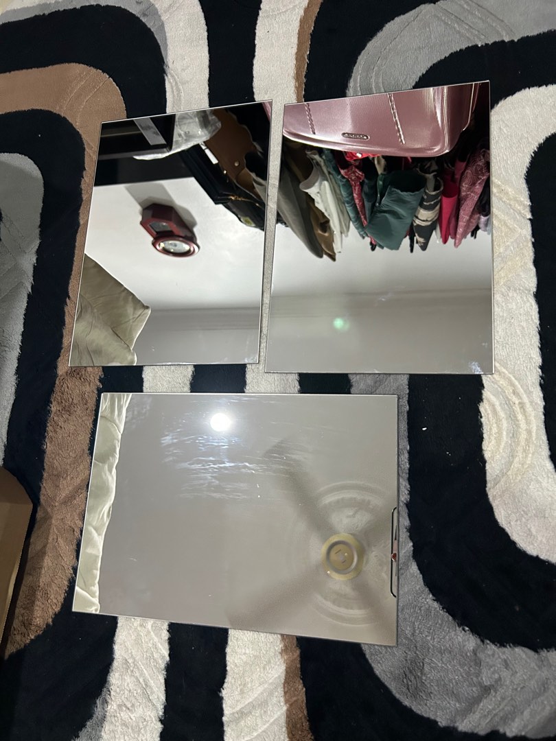 Lonsas Mirror Ikea, Furniture & Home Living, Home Decor, Mirrors on