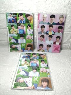 Lot of 3 pcs. KPOP X1 Notebooks K Pop Merchandise SALE