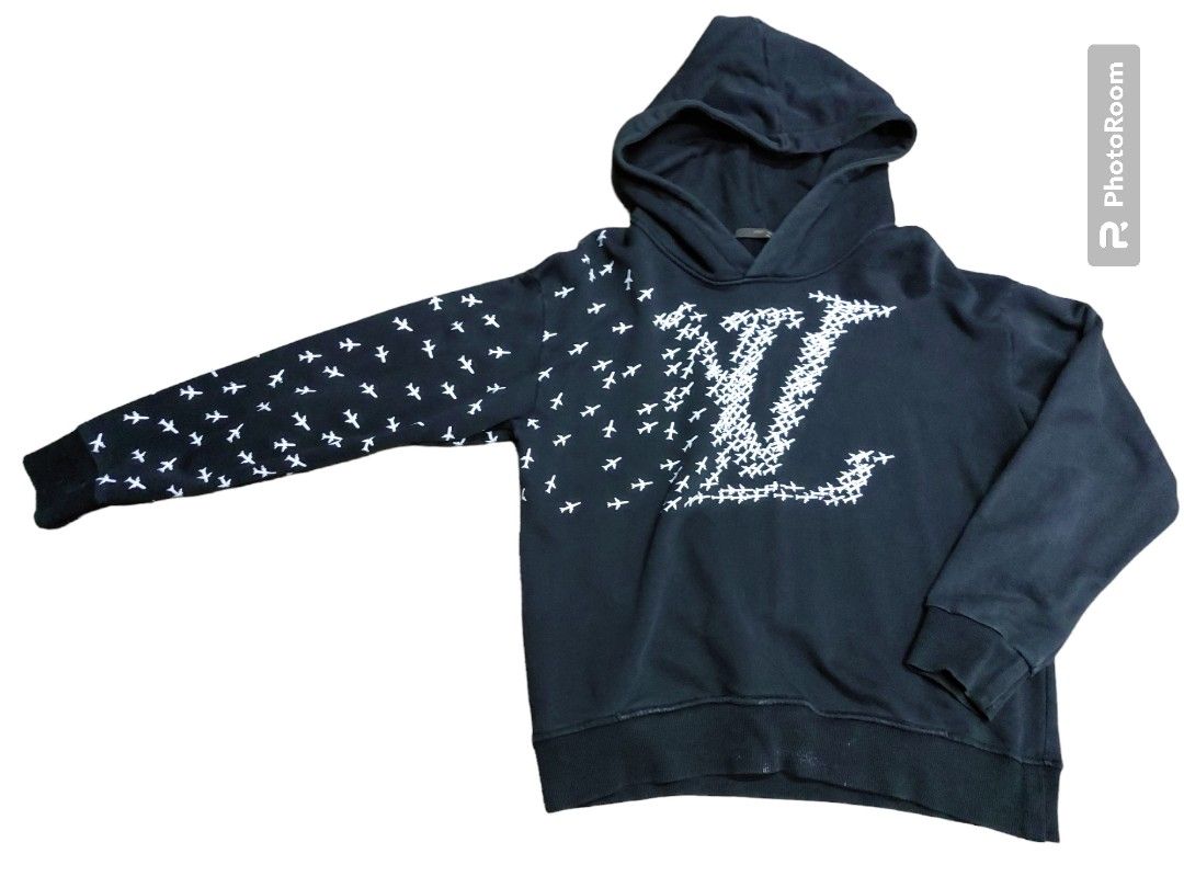 Lv planes printed best sale hoodie