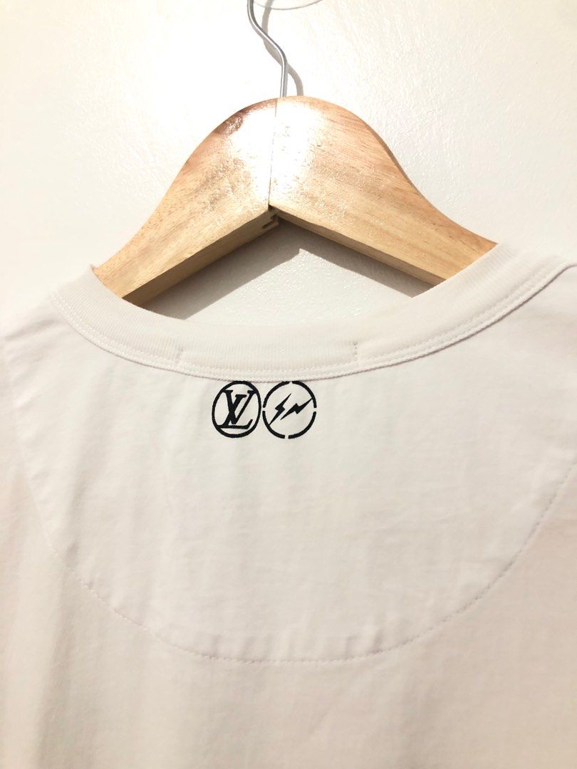 Louis Vuitton x Fragments White T-Shirt - L – Rokit