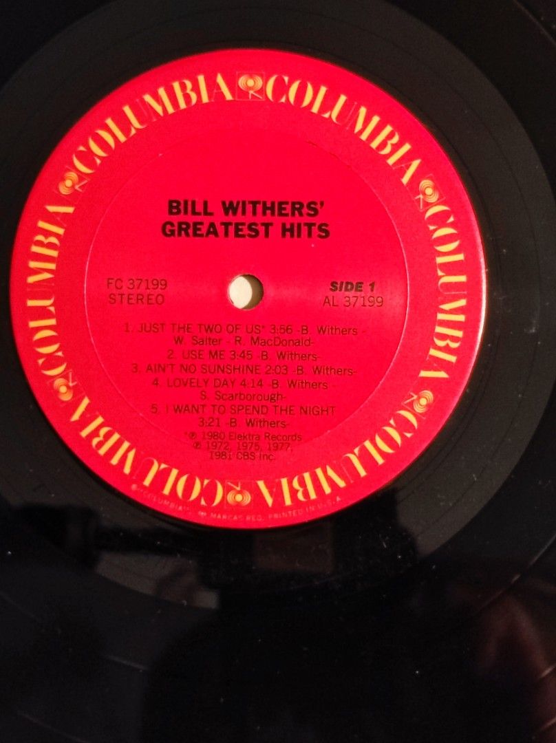 BILL WITHERS’ GREATEST HITS