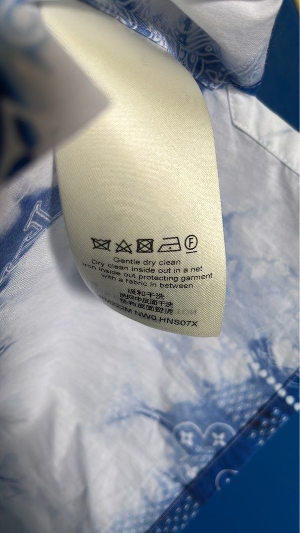 BRAND New Louis Vuitton Monogram Bandana Short-Sleeved Shirt (Size