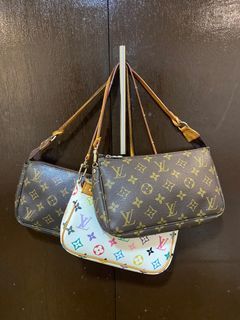 Authenticated Used Louis Vuitton Lanyard Multipochette MP3072 Coin Case  with Strap Purse 