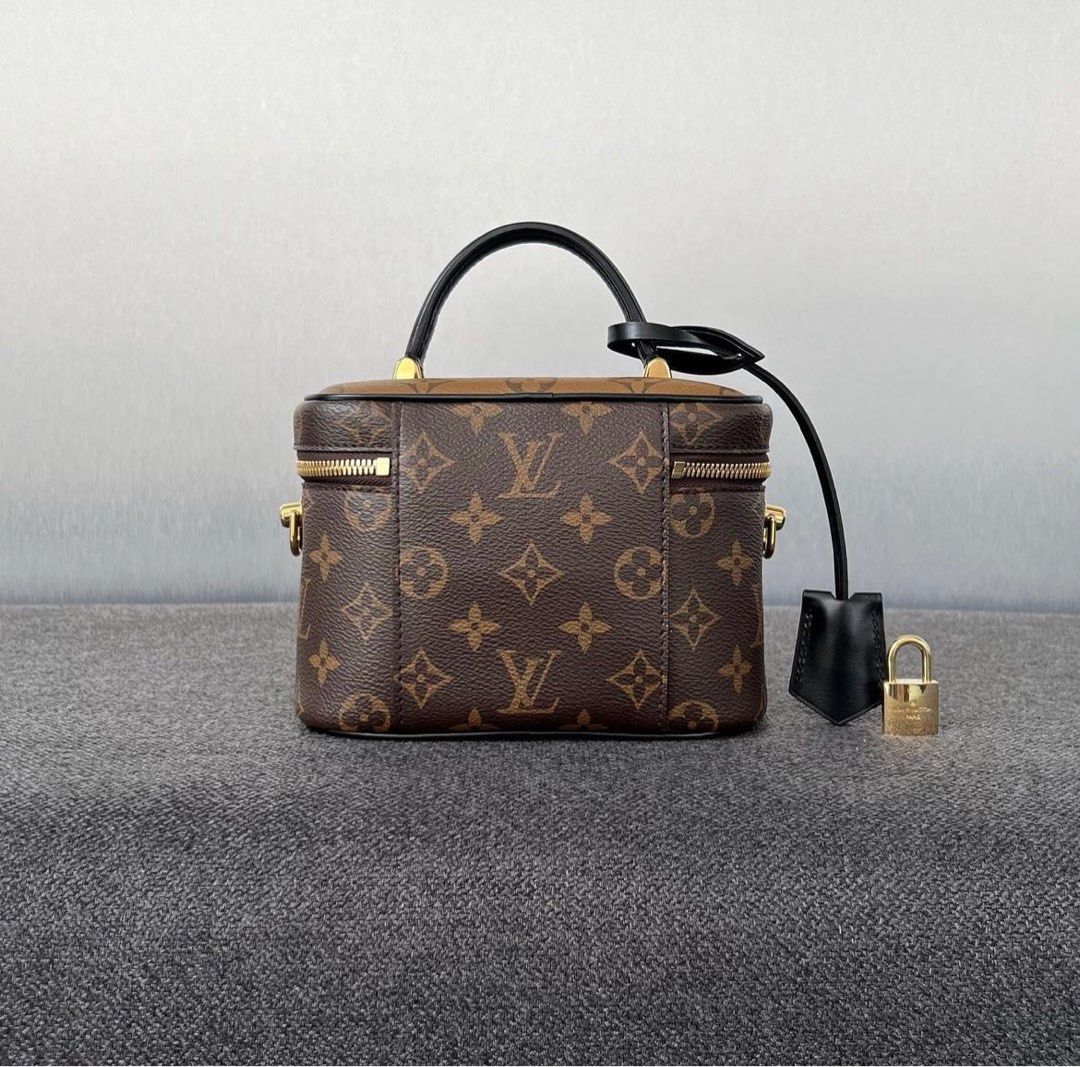 Louis Vuitton M45165 Vanity Monogram Canvas PM Shoulder Bags GHW