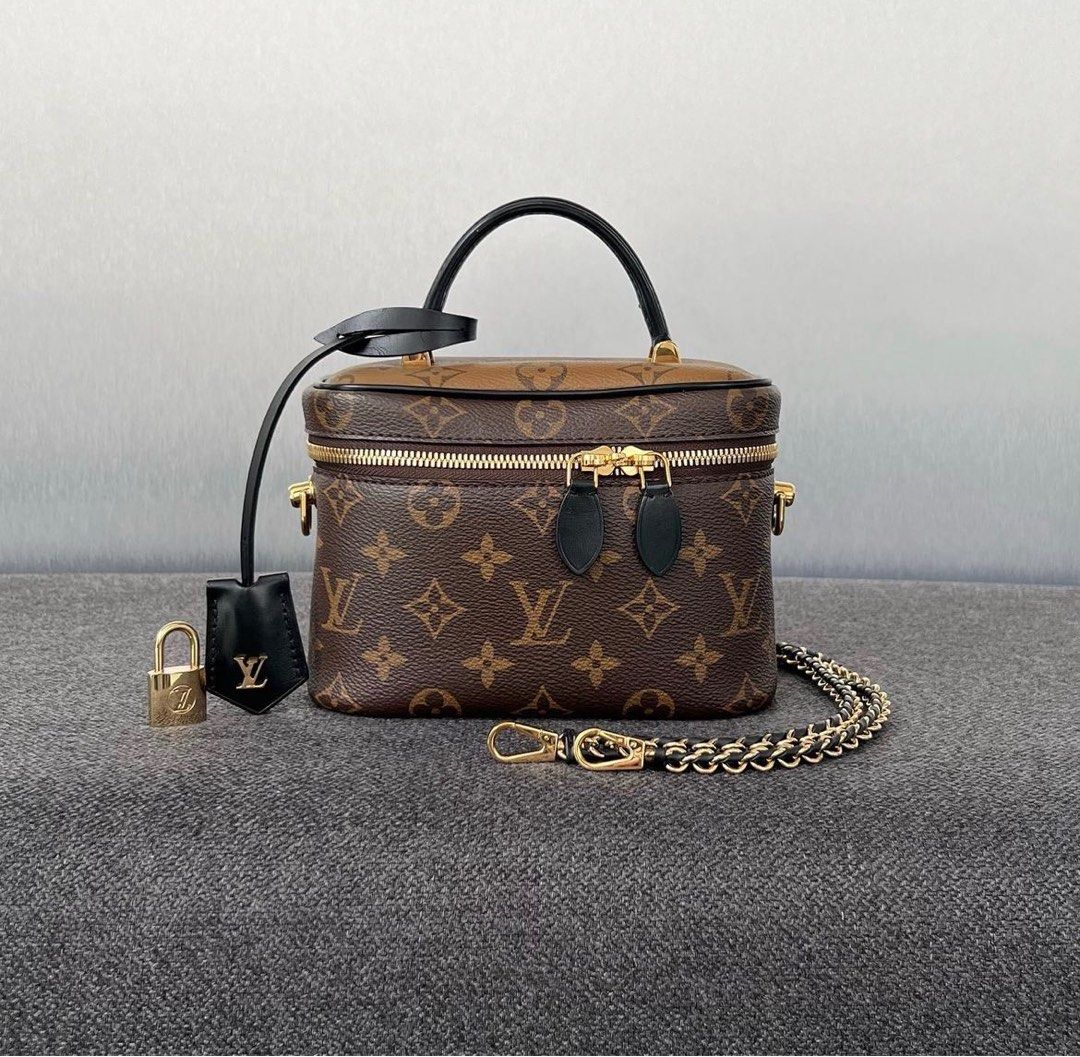 LV On the Go MM Reverse Monogram, Luxury, Bags & Wallets on Carousell