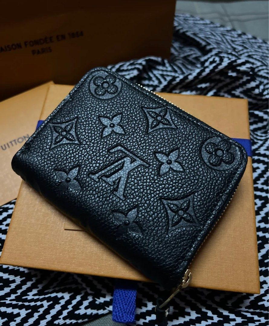 LV Black Empriente Zippy Coin Purse M60574, Luxury, Bags & Wallets on  Carousell