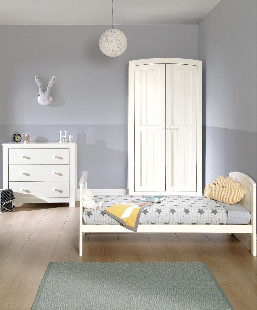 Mamas papas baby cot 2 in 1 Hayworth Cot Toddler Bed Ivory