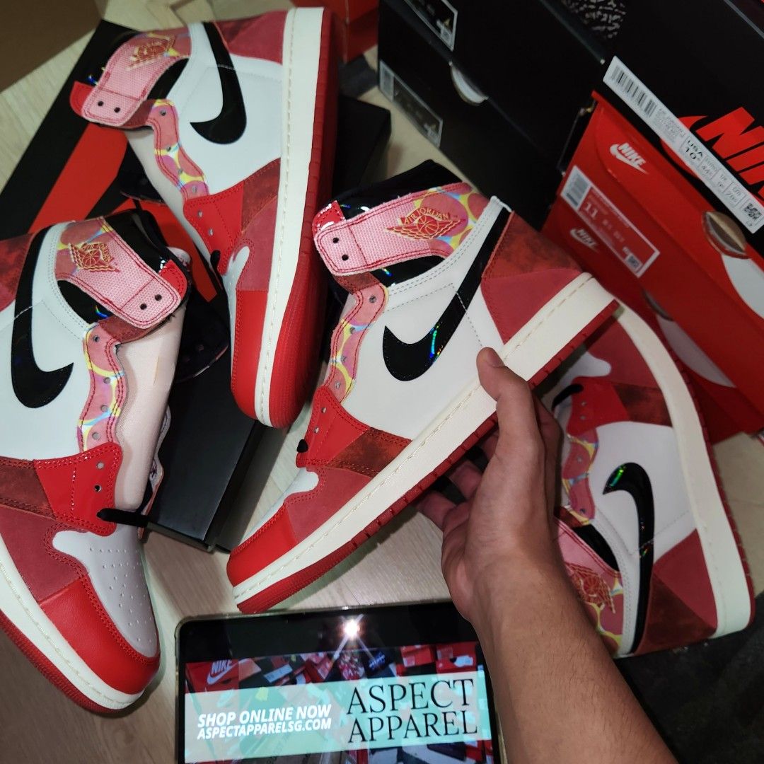 Nike air jordan 1 x spiderman hotsell