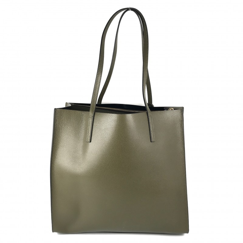 Marc Jacobs Green Pebbled Calfskin Leather Shoulder Bag Tote, Luxury ...