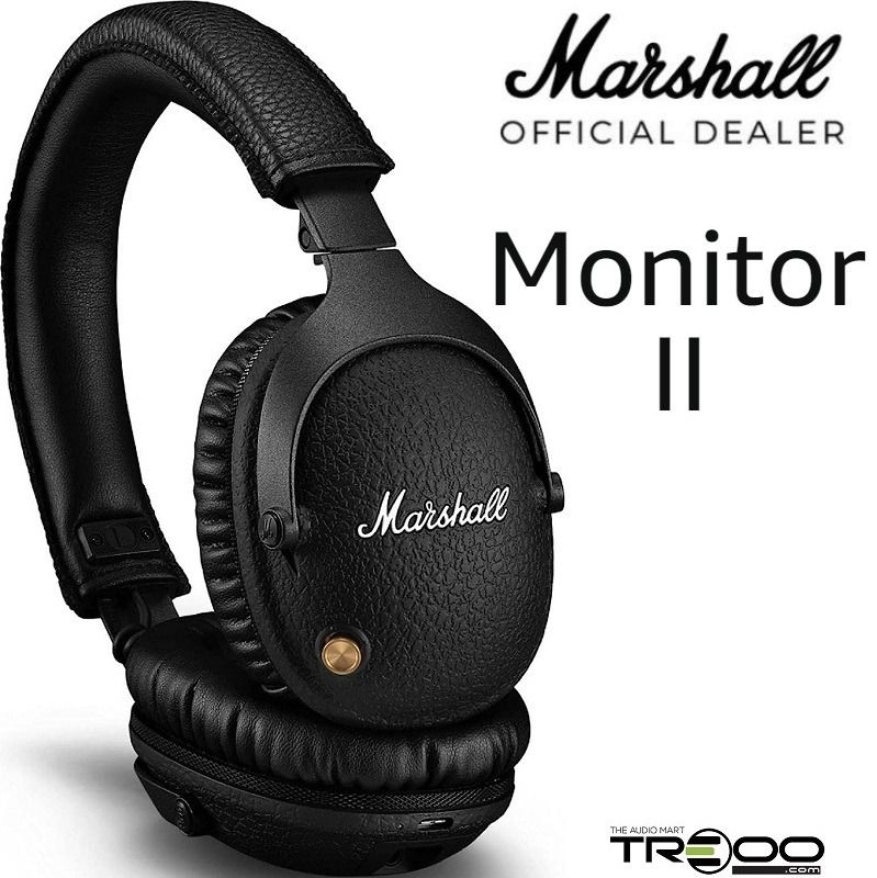 Marshall Monitor II A.N.C. Wireless Bluetooth Noise Cancelling Over Ear Headphone With Mic Audio Headphones Headsets on Carousell