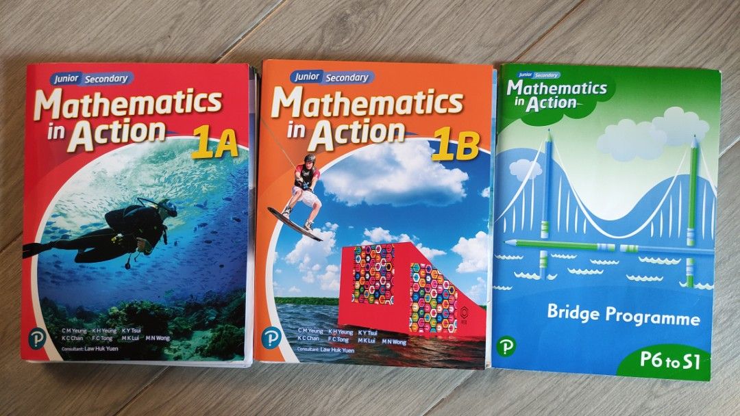 Mathematics Secondary 1 Textbook, 興趣及遊戲, 書本 & 文具, 教科書 - Carousell