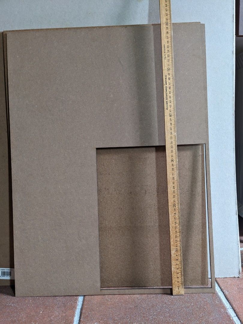 MDF HARDBOARD 3MM A2 SIZE, Hobbies & Toys, Stationery & Craft, Craft Supplies & Tools on Carousell