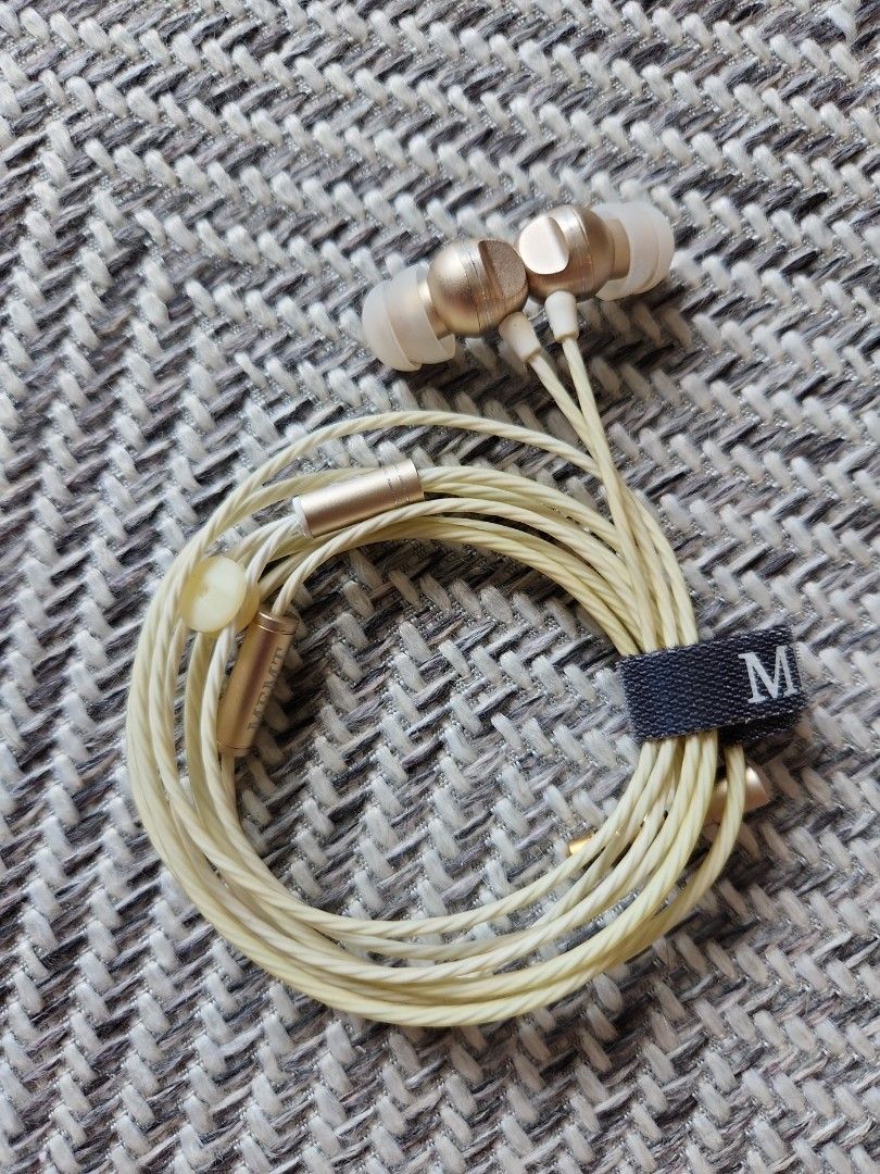 MEMT X5 Gold earphones Audio Earphones on Carousell