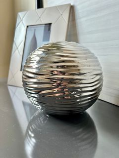 Metallic Silver Ball