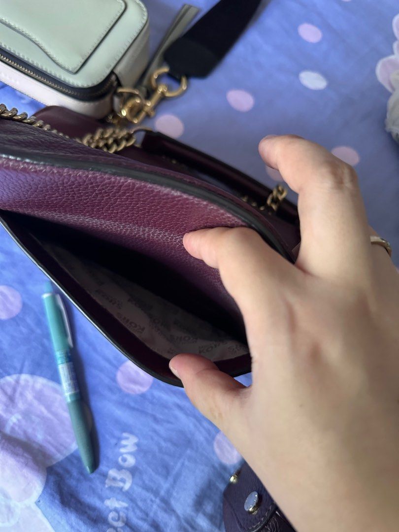 Light purple mk purse top