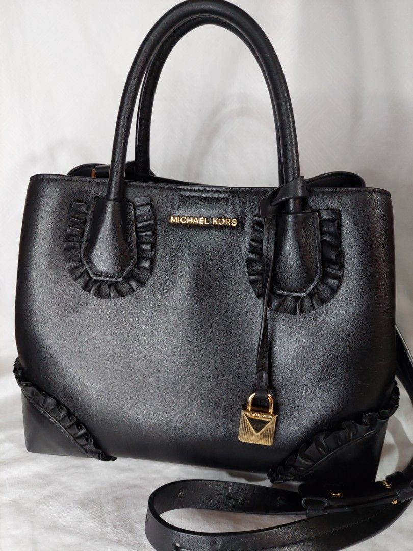 Michael kors ruffle purse cheap