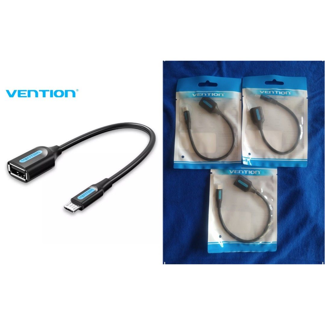 Micro OTG ( 3 for 100 ) (Category: Cables & Adaptors) located in Quezon City. Submitted by all_items_50_each (Listing ID 1243656329, Image 2). Description: 50 each or 3 for 100 (Can be mixed with other 3 for 100 post) Android Micro OTG USB 2.0 Vention micro OTG cable adapter 0.15m 1 pc available TOPK mini micro OTG rose gold - 1 pc available silver - 1 pc available Actual pic - right CTTO pic - left sealed (not opened/checked) bought from online 