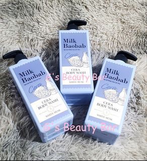 Milk Baobab Cera Body Wash White Musk 1200ml - Authentic Korean Skincare