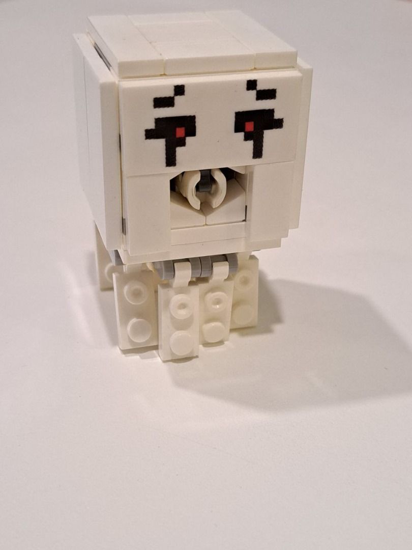 Minecraft Ghast Pre Built Hobbies And Toys Toys And Games On Carousell