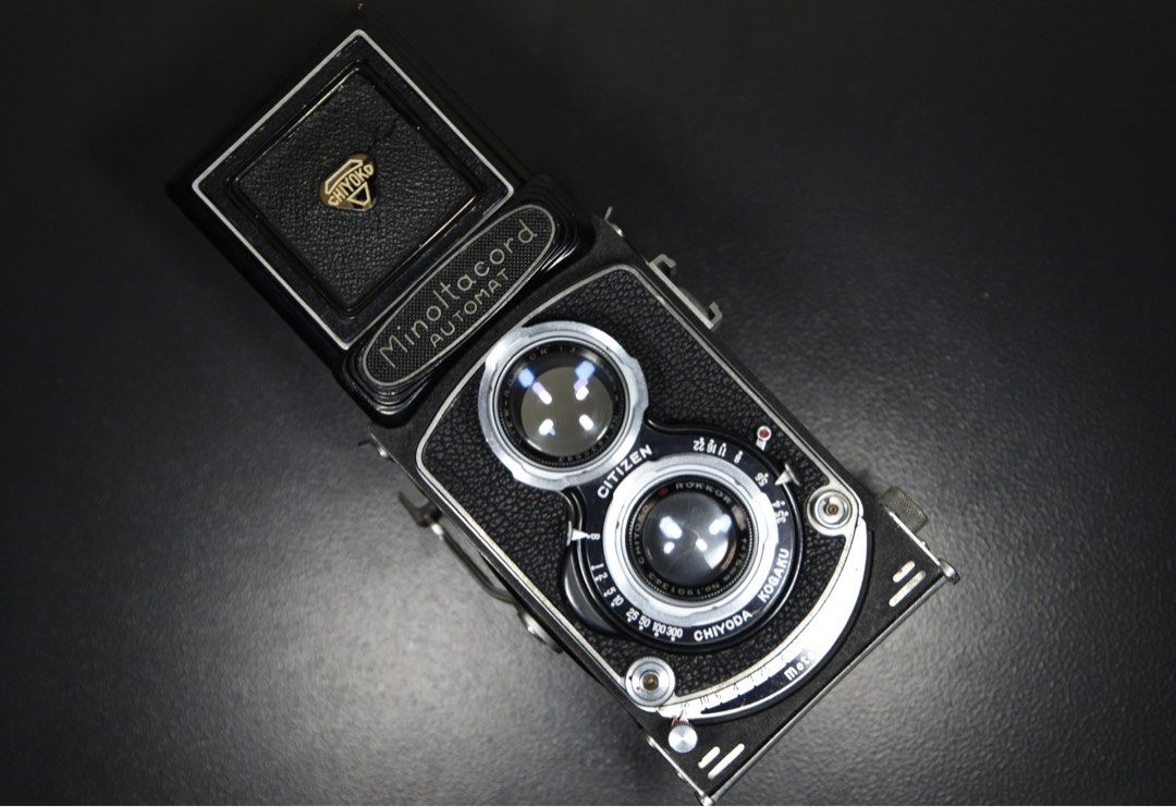 【經典古物】Minolta Minoltacord Automat 雙眼相機 銘機 中片幅 6x6 120 底片 TLR