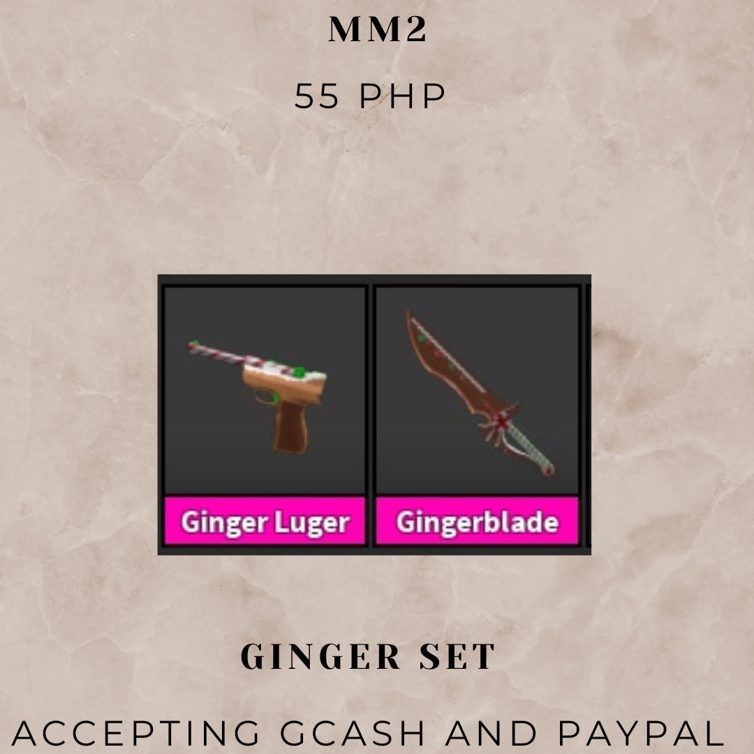 MM2 Ginger Set on Carousell
