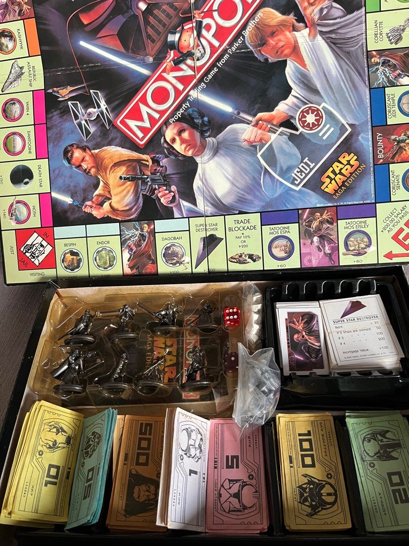 Star wars saga hot sale monopoly