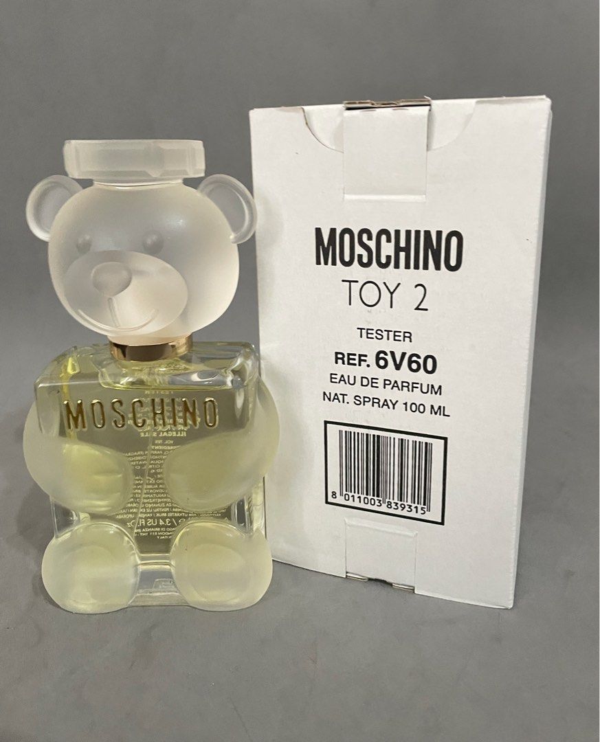 Moschino Toy Perfume 100ml Teddy Bear Bottle, Beauty Personal
