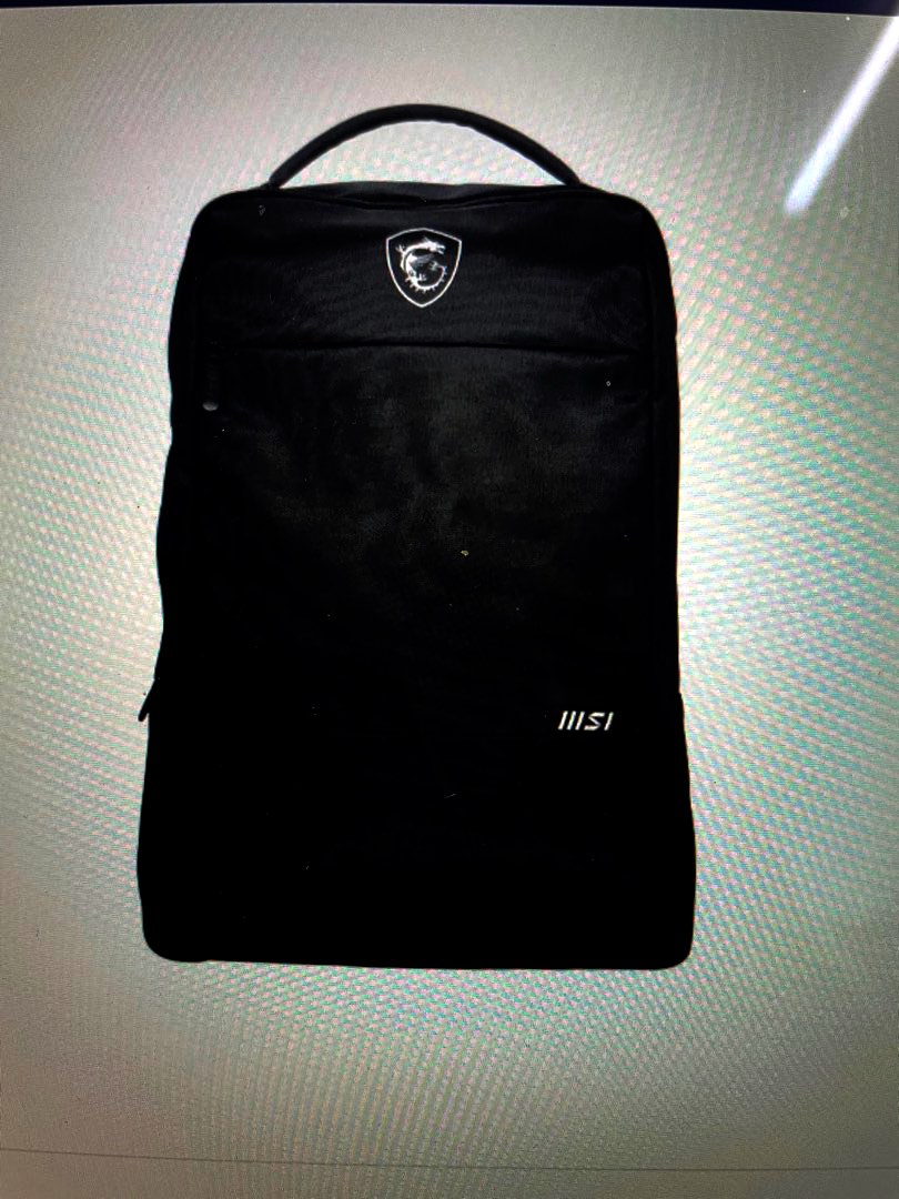 MSI laptop bag/ Backpack, Men's Fashion, Bags, Backpacks on Carousell