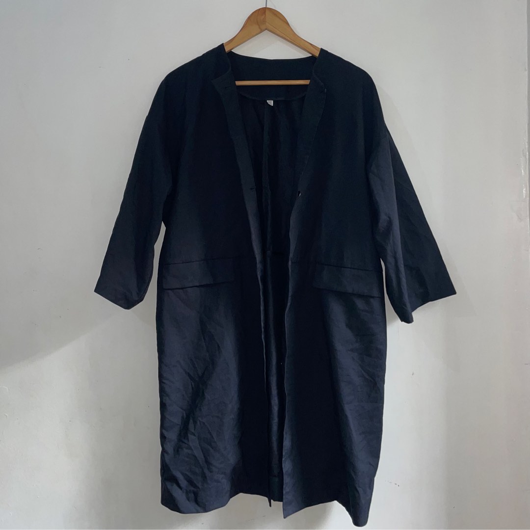 MUJI coat, Women's Fashion, Coats, Jackets and Outerwear on Carousell